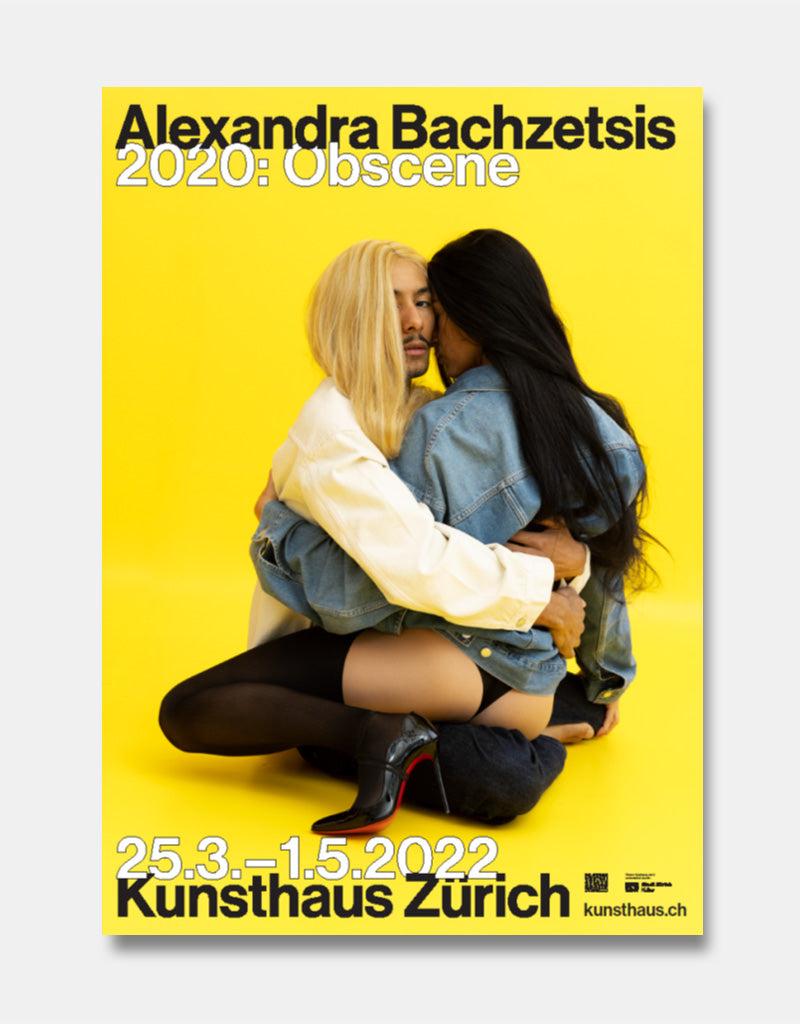 Alexandra Bachzetsis [exhibition poster].