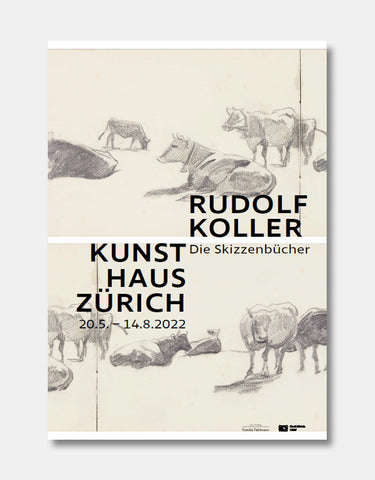 Rudolf Koller - Les carnets de croquis [Affiche de l'exposition]